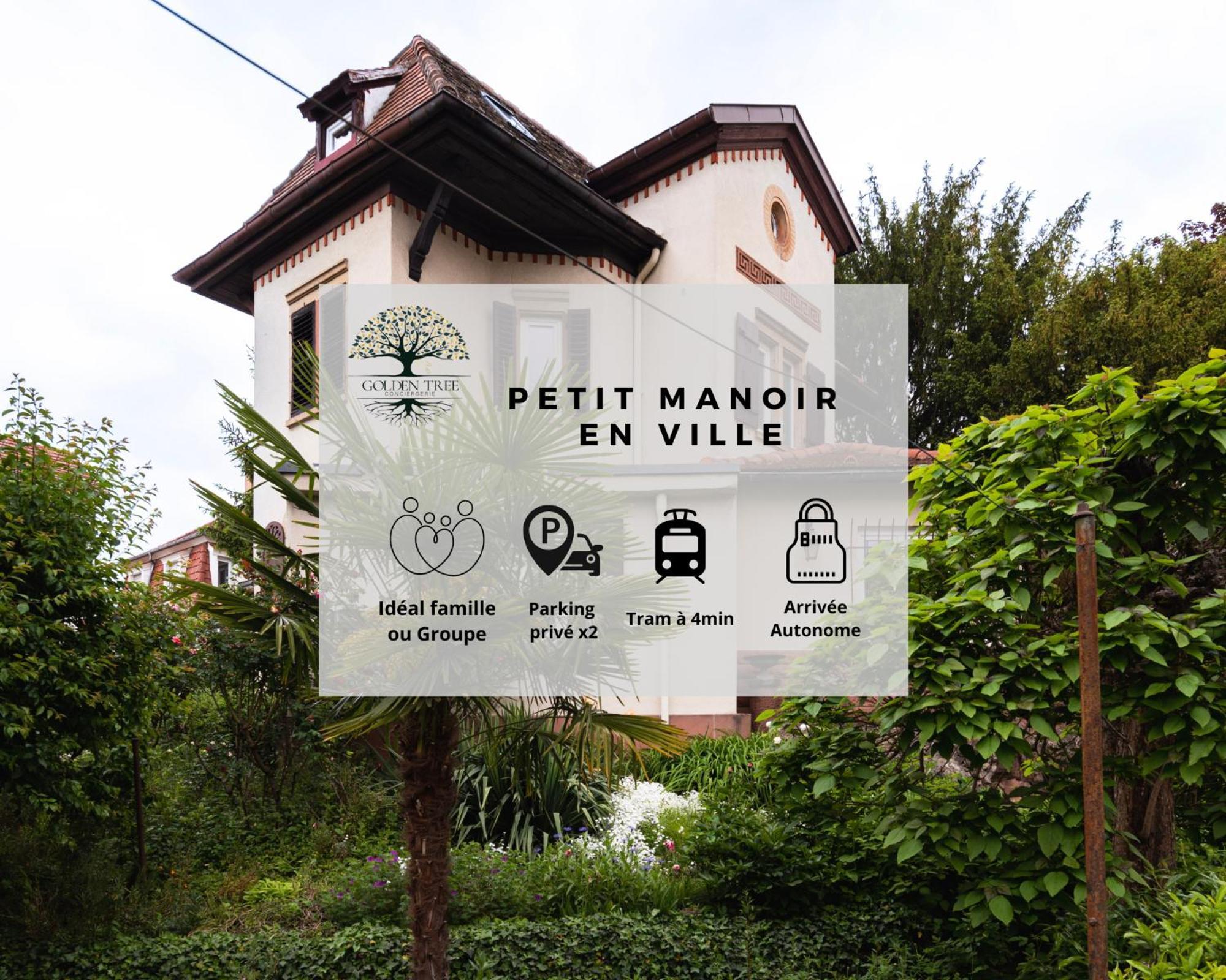 Petit Manoir En Ville - Parking Prive - 15 Min Hyper-Centre Strasbourg Luaran gambar